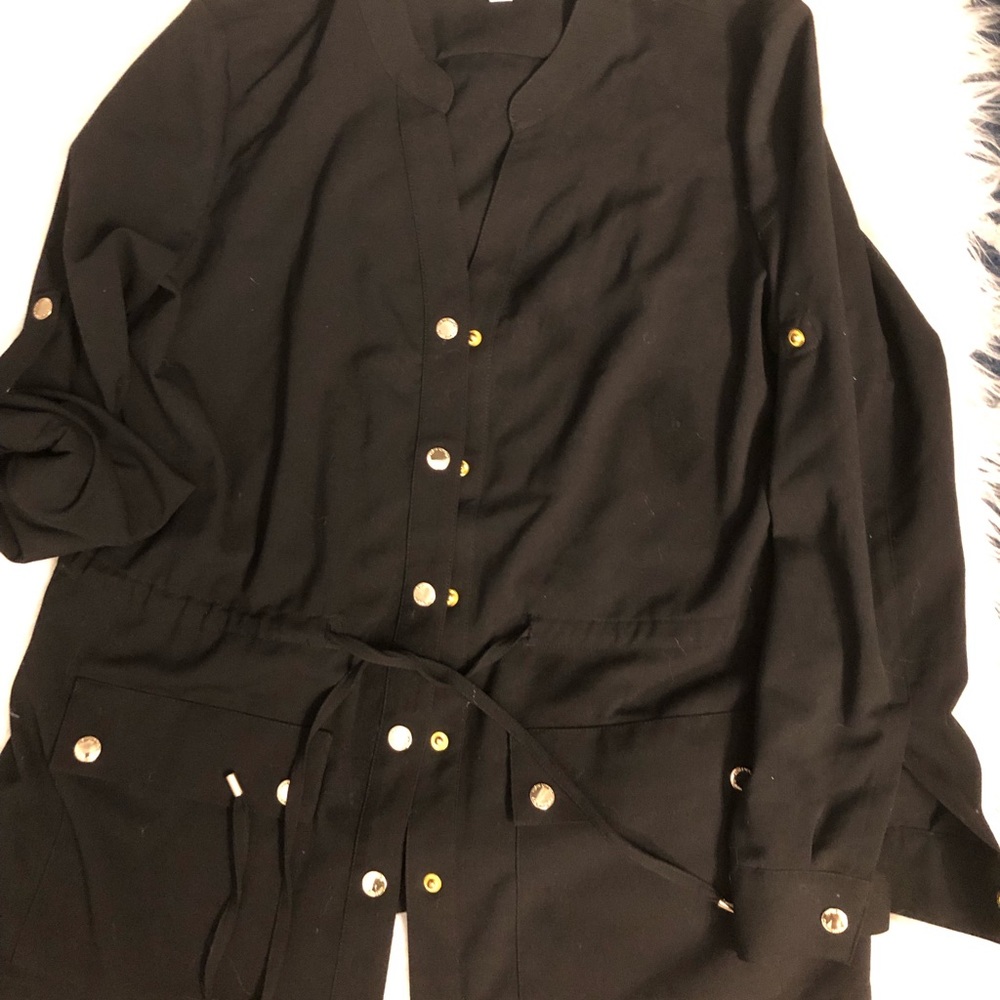 Calvin Klein Drawstring Waist Jacket